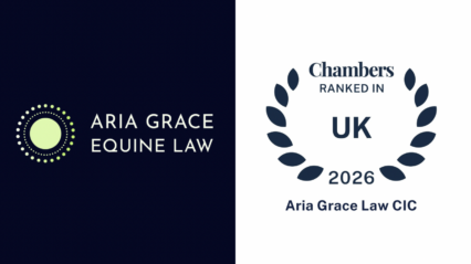 Chambers Ranks Aria Grace Law CIC Among UK’s Leading Equine Law Firms
